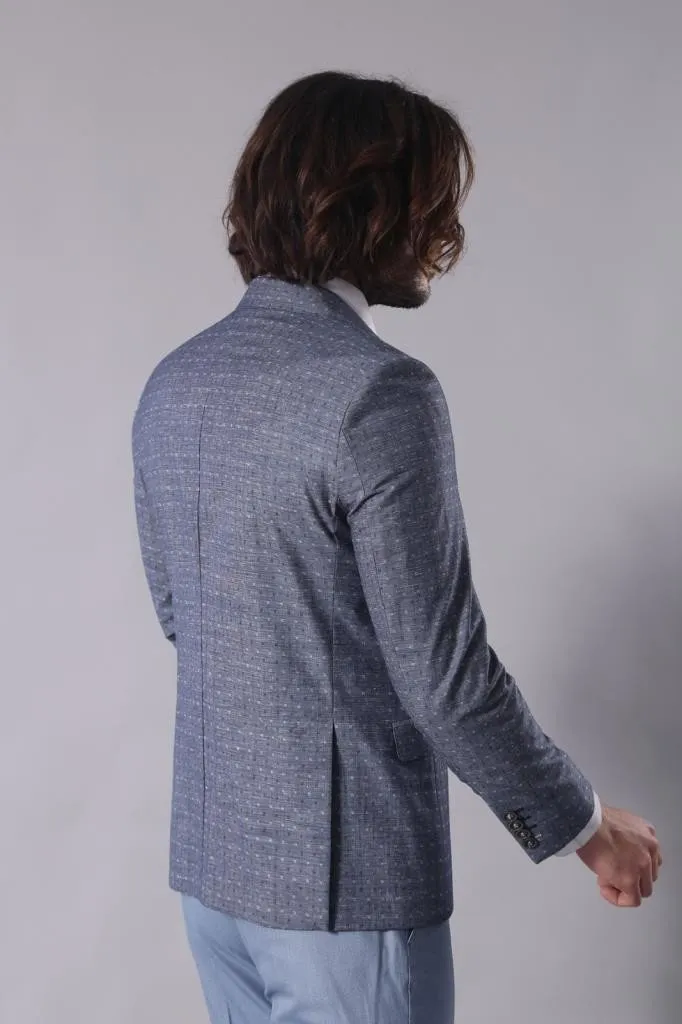 15481 Navy Blue Blazer Jacket