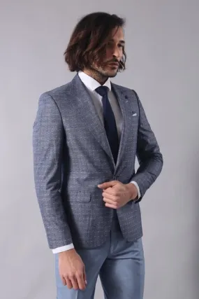 15481 Navy Blue Blazer Jacket