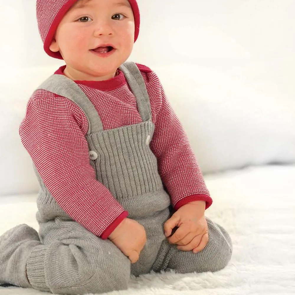 Baby Wool Pants: Organic Merino Wool Knitted Clothes for Boys and Girls, Newborn - 4 Years