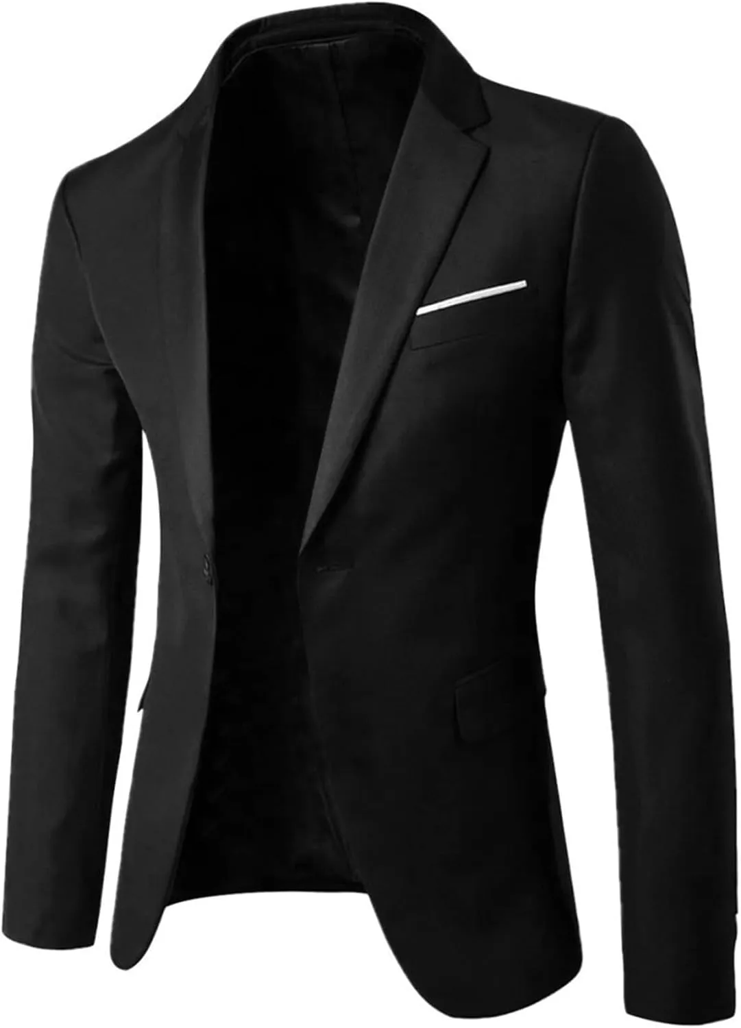 Blazer for Men Business Casual Suit Jacket Regular Fit Lapel Daily Lightweight Sport Coats Blazers with Pocket