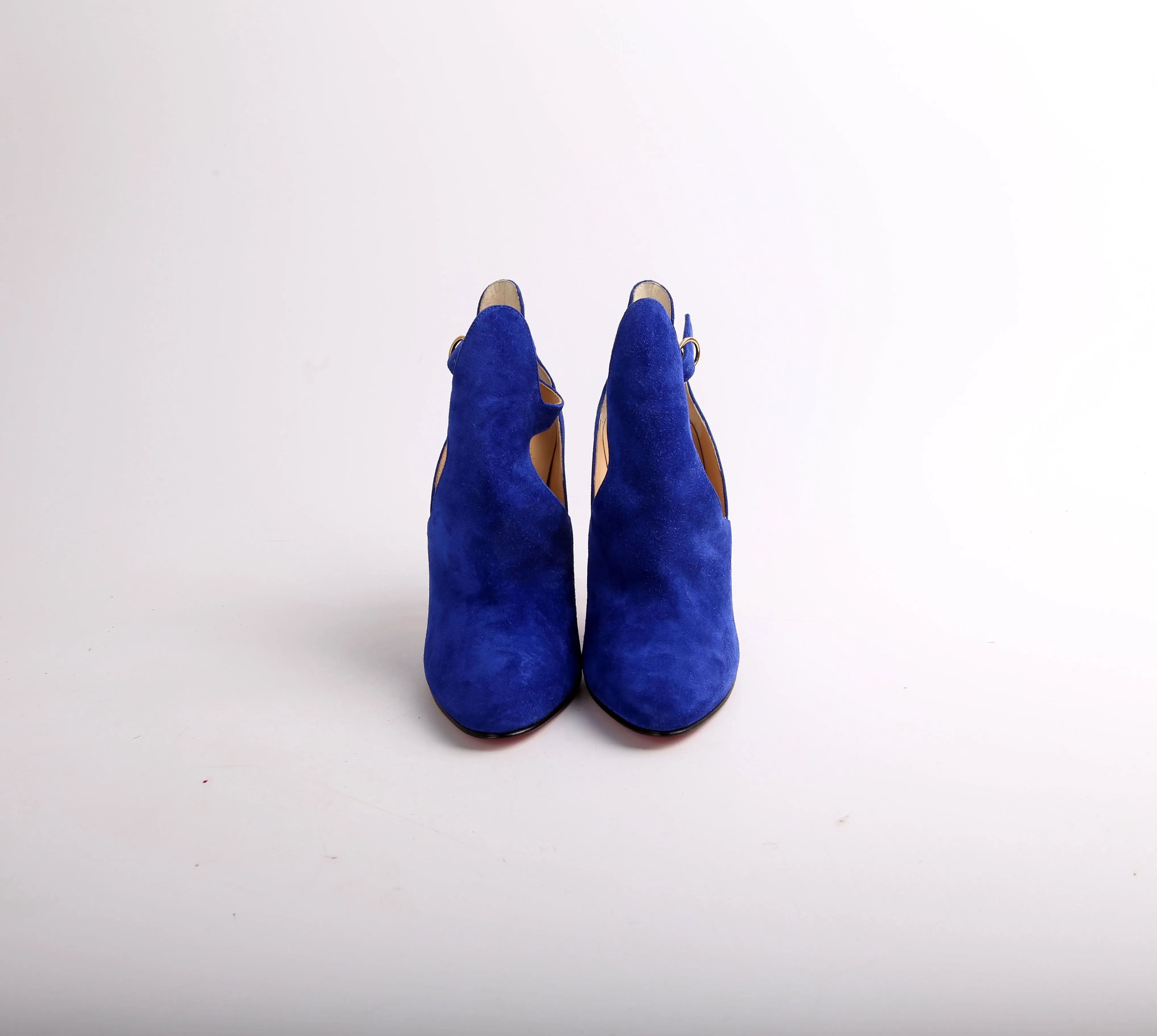 Candada 100 Veau Velours Heels Size 37