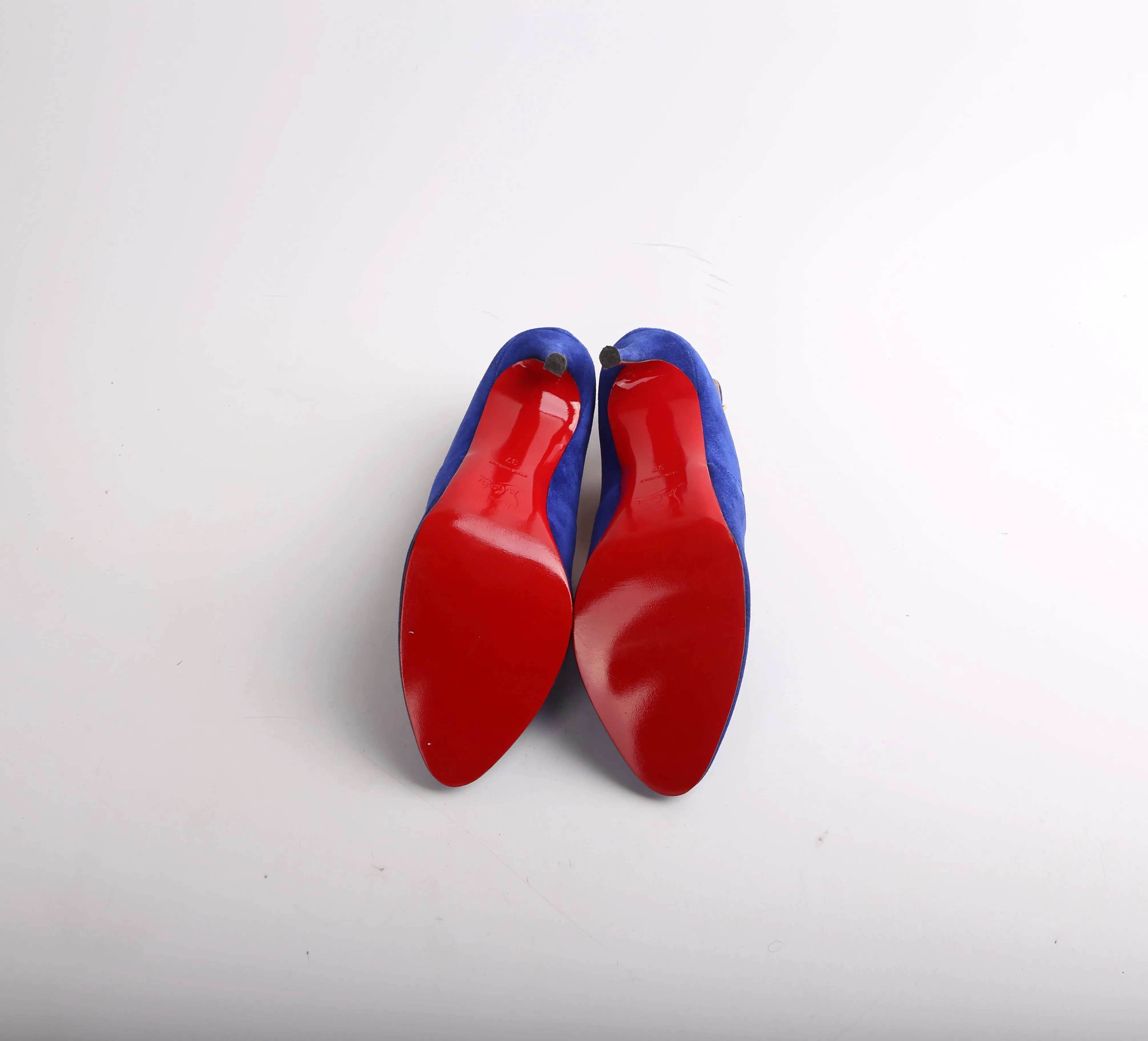 Candada 100 Veau Velours Heels Size 37