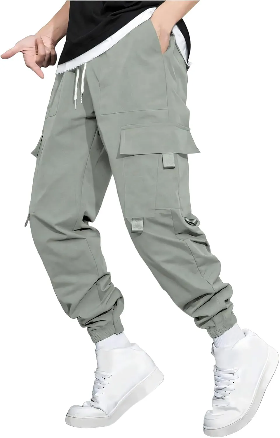 Cargo Pants for Men 2025 Heavyweight Trendy Lightweight Stretch Outdoor Trousers Men