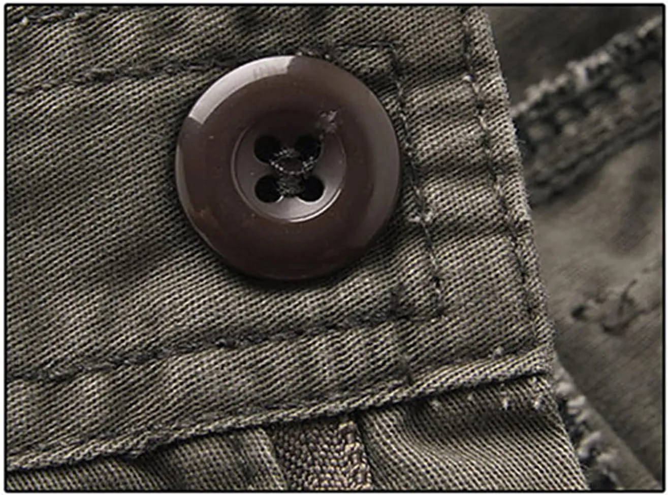 CHARTOU Women's Casual Work Cargo Pants with Multi Pockets Hiking Tactical Military Long Trousers