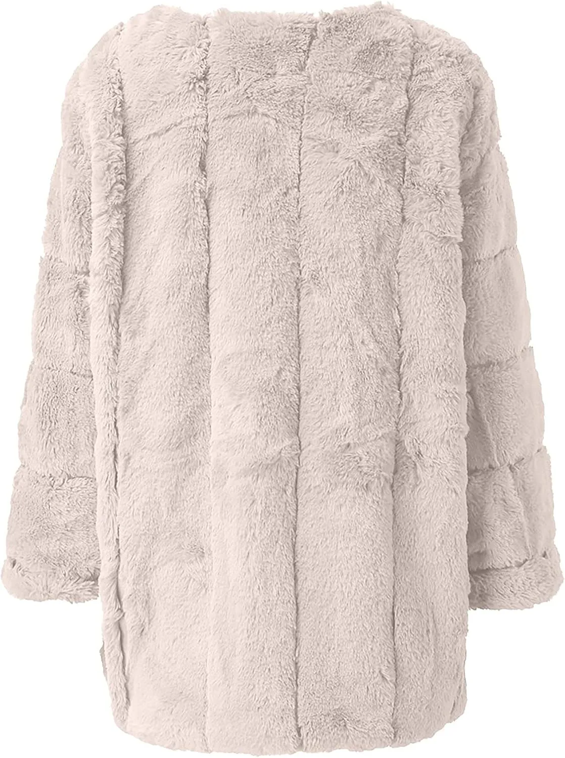 ChicCrate Women's Winter Coat 2025 Sherpa Fleece Shearling Trendy Jackets Warm Clothes Oversized Open Front Cardigan Outwear