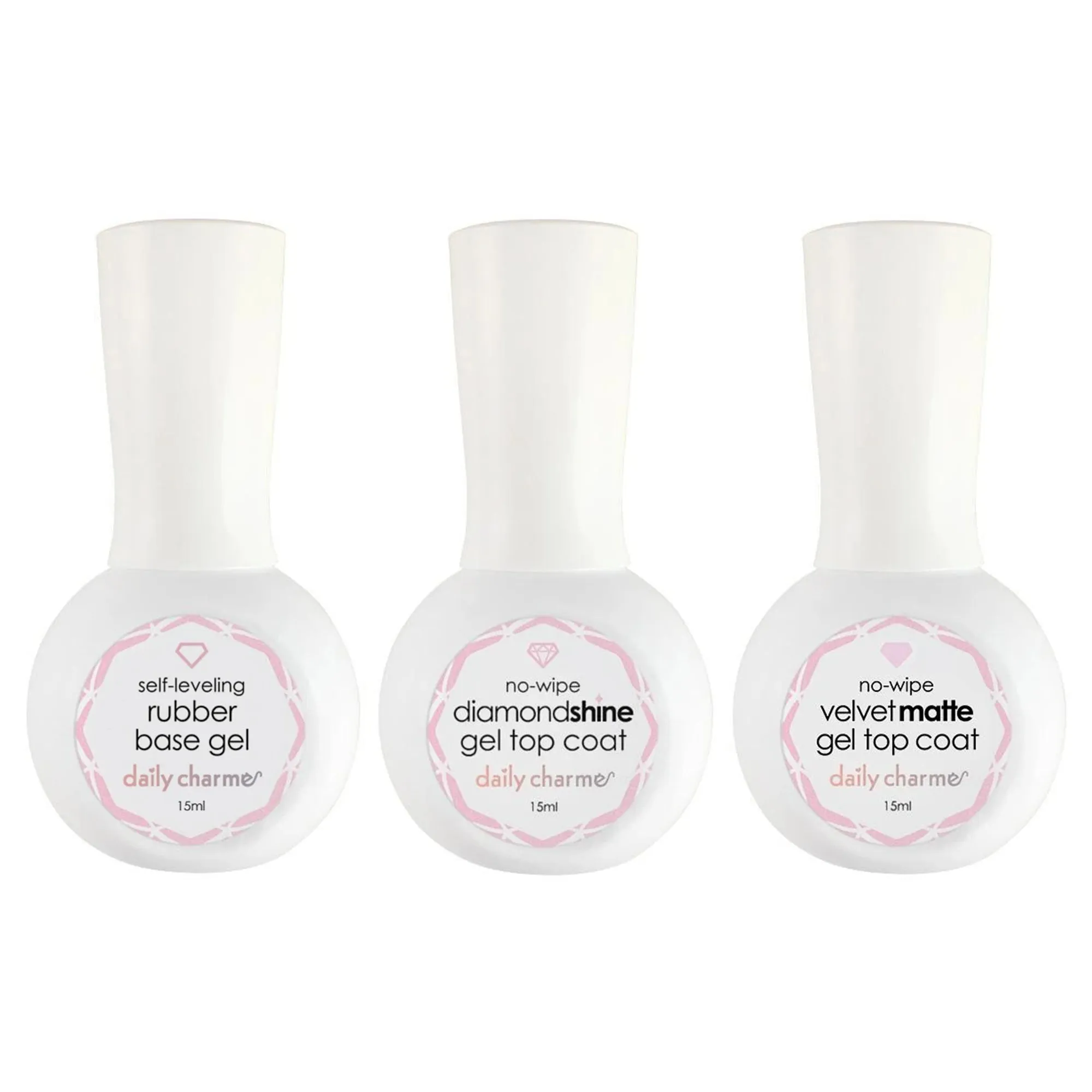 Daily Charme Base & Top Gel Kit
