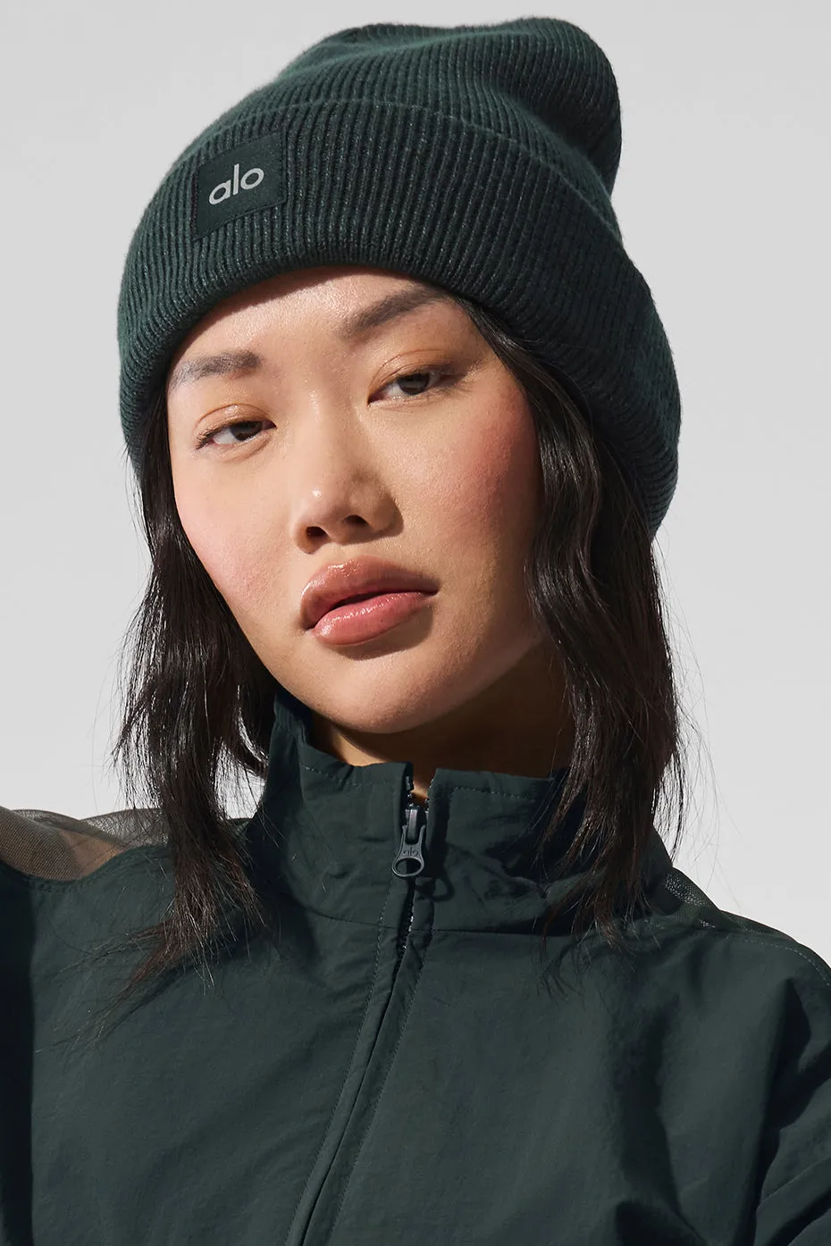Everyday Beanie - Charcoal Green