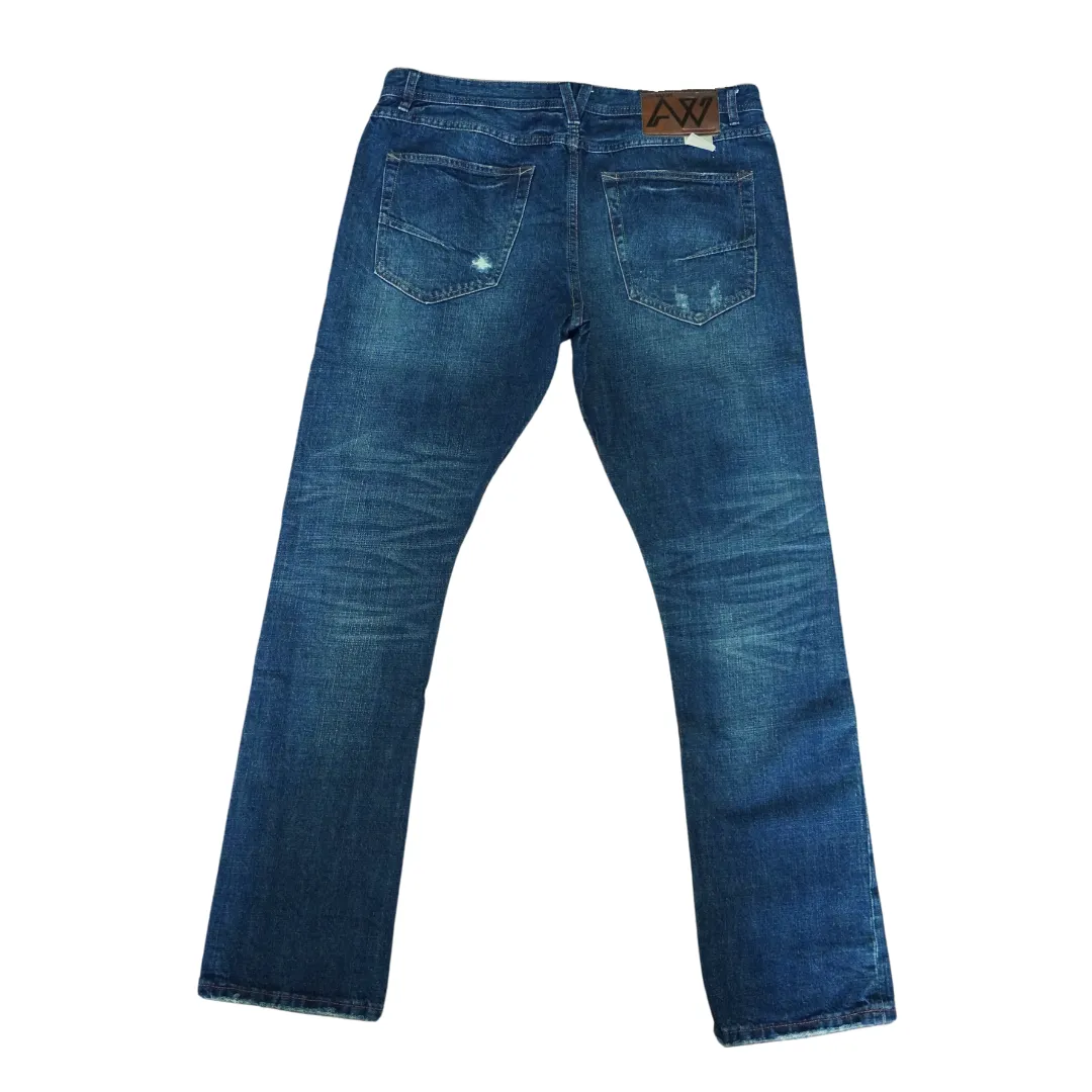 'George Antique' Athletic Selvedge Jeans