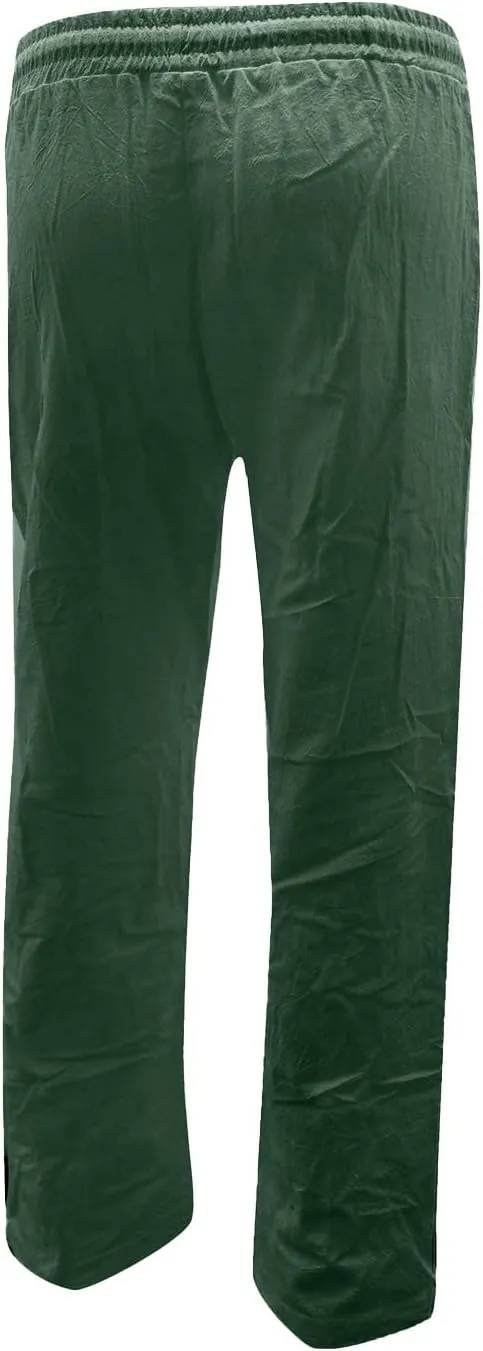 Lounge Pants Women With Pockets Loose Fit Petite Dressy Trouser 2025 Trendy Straight Leg Stretch Linen Sweatpant