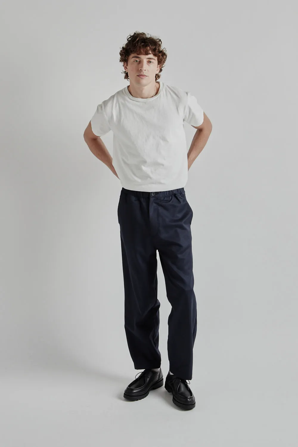 Nomad Wool Pants - Navy