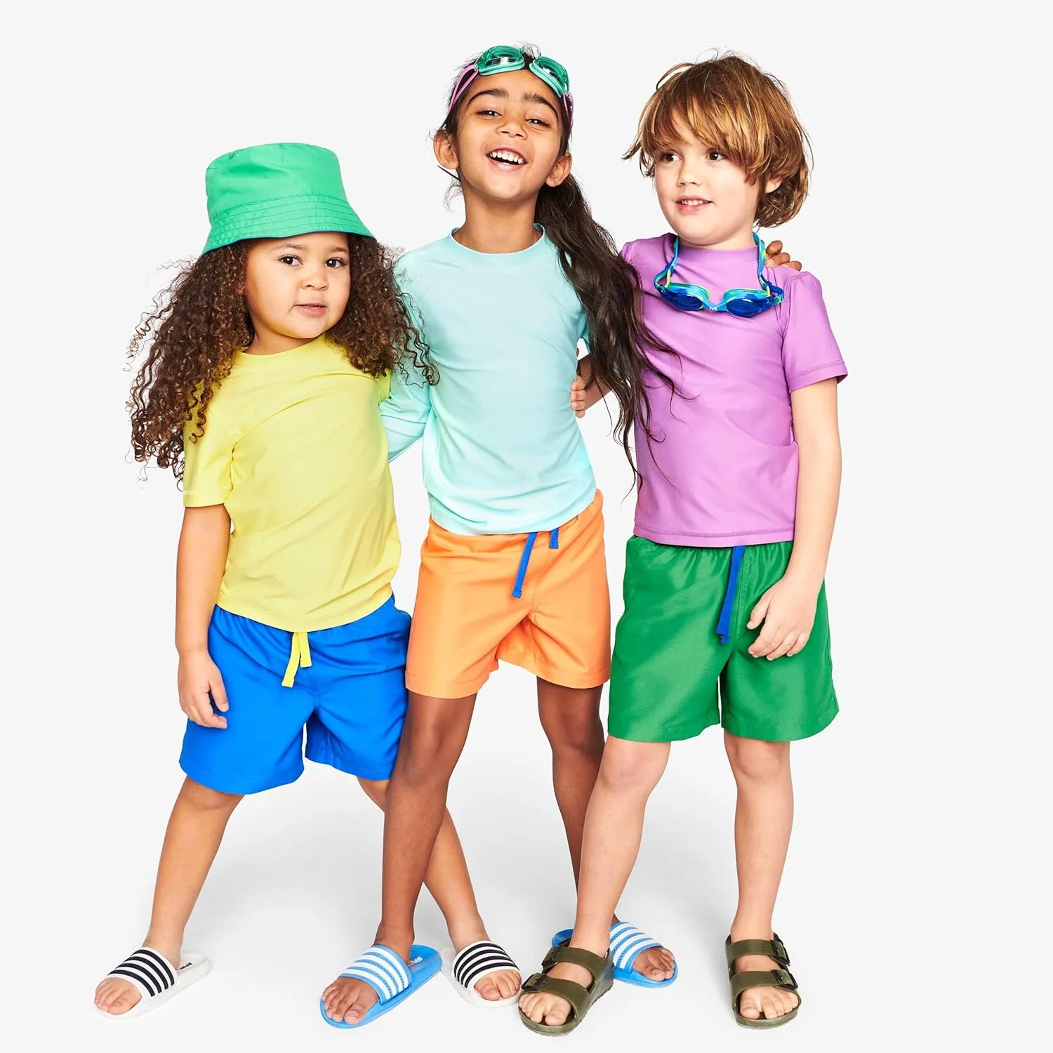 Primary Kids Swim Trunk, UPF 50 , Made with 100% Recycled Materials