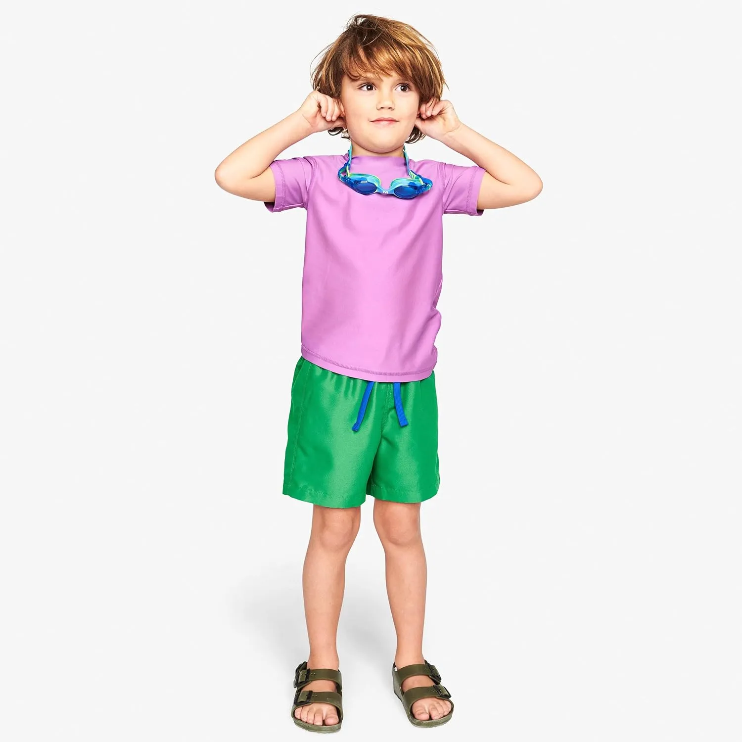 Primary Kids Swim Trunk, UPF 50 , Made with 100% Recycled Materials