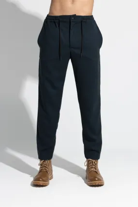 REGULAR-FIT WOOL JOGGERS