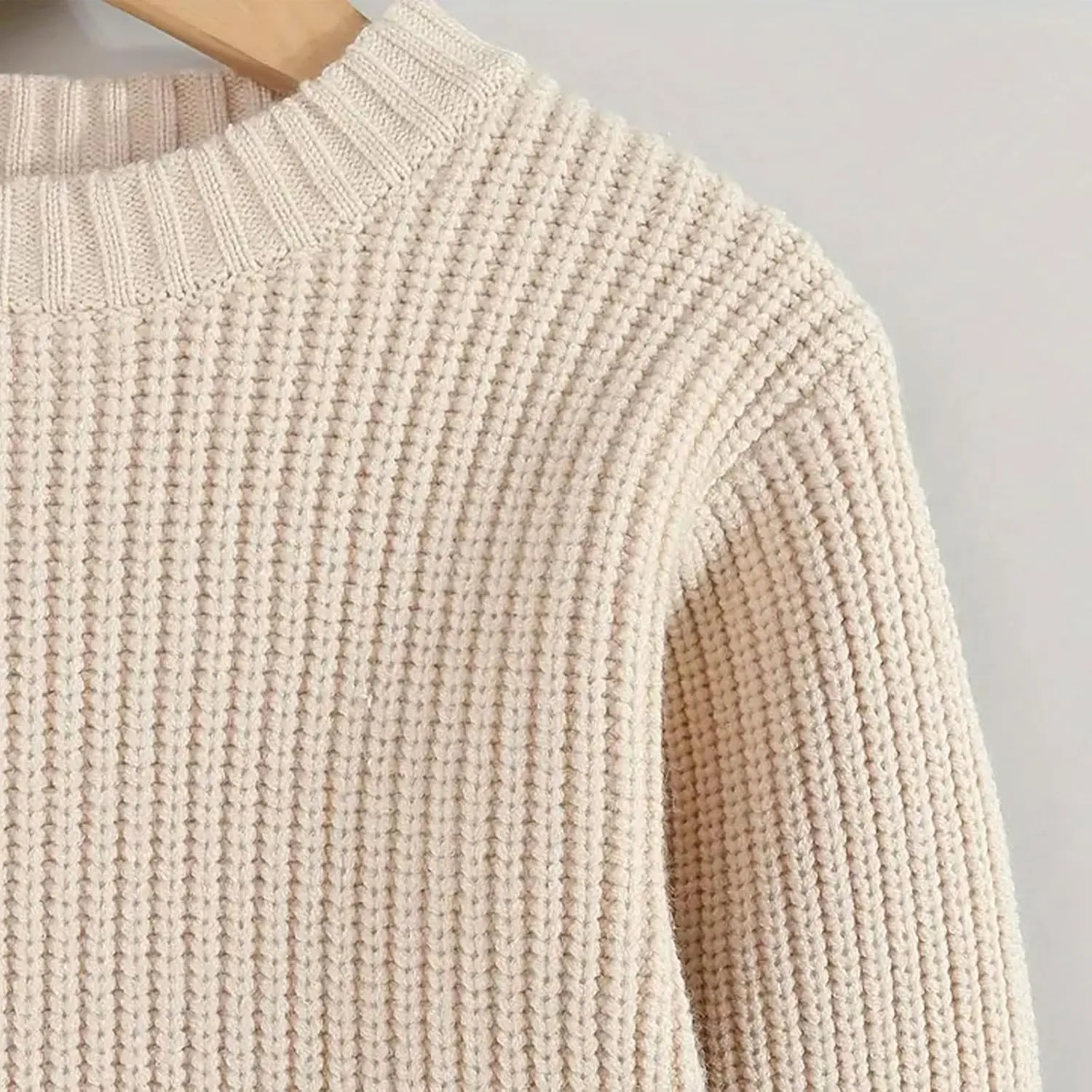 ROMPERINBOX Baby Knit Sweater Girl Boy Long Sleeve Chunky Sweater Fall Winter Warm Toddler Pullover Crewneck Tops Sweatshirt