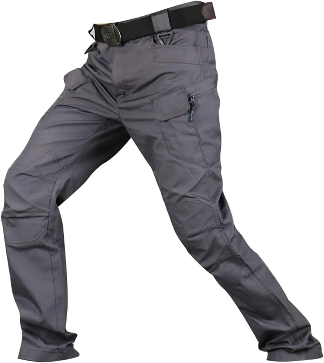 Tactical Cargo Pants Baggy Comfy Pants Lightweight Stretch with Pockets Ripstop Outdoor Work Joggers