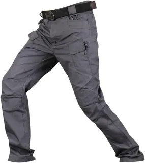 Tactical Cargo Pants Baggy Comfy Pants Lightweight Stretch with Pockets Ripstop Outdoor Work Joggers