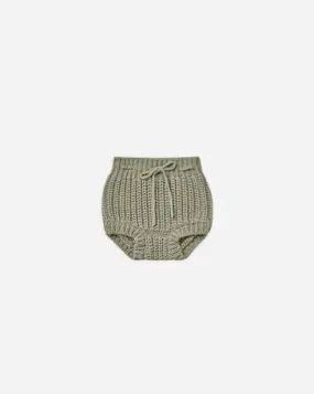 Tie Knit Bloomer - Basil *LAST ONE - 0/3m*
