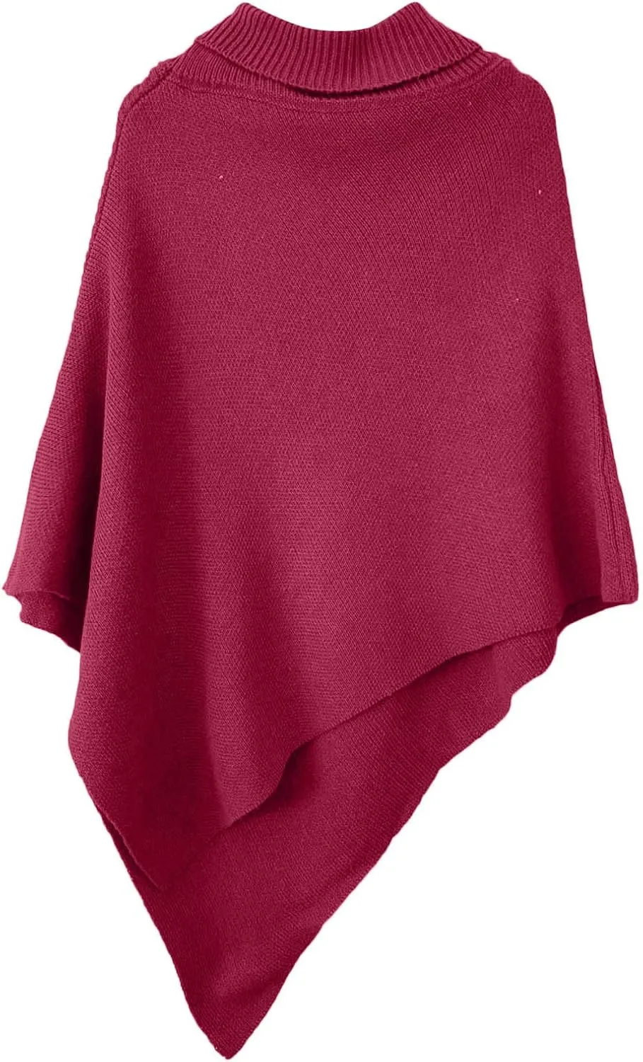 Womens Knit Sweater Oversized Turtleneck Sweater Drop Shoulder Crewneck Sweater Long Sleeve Sweaters Outerwear