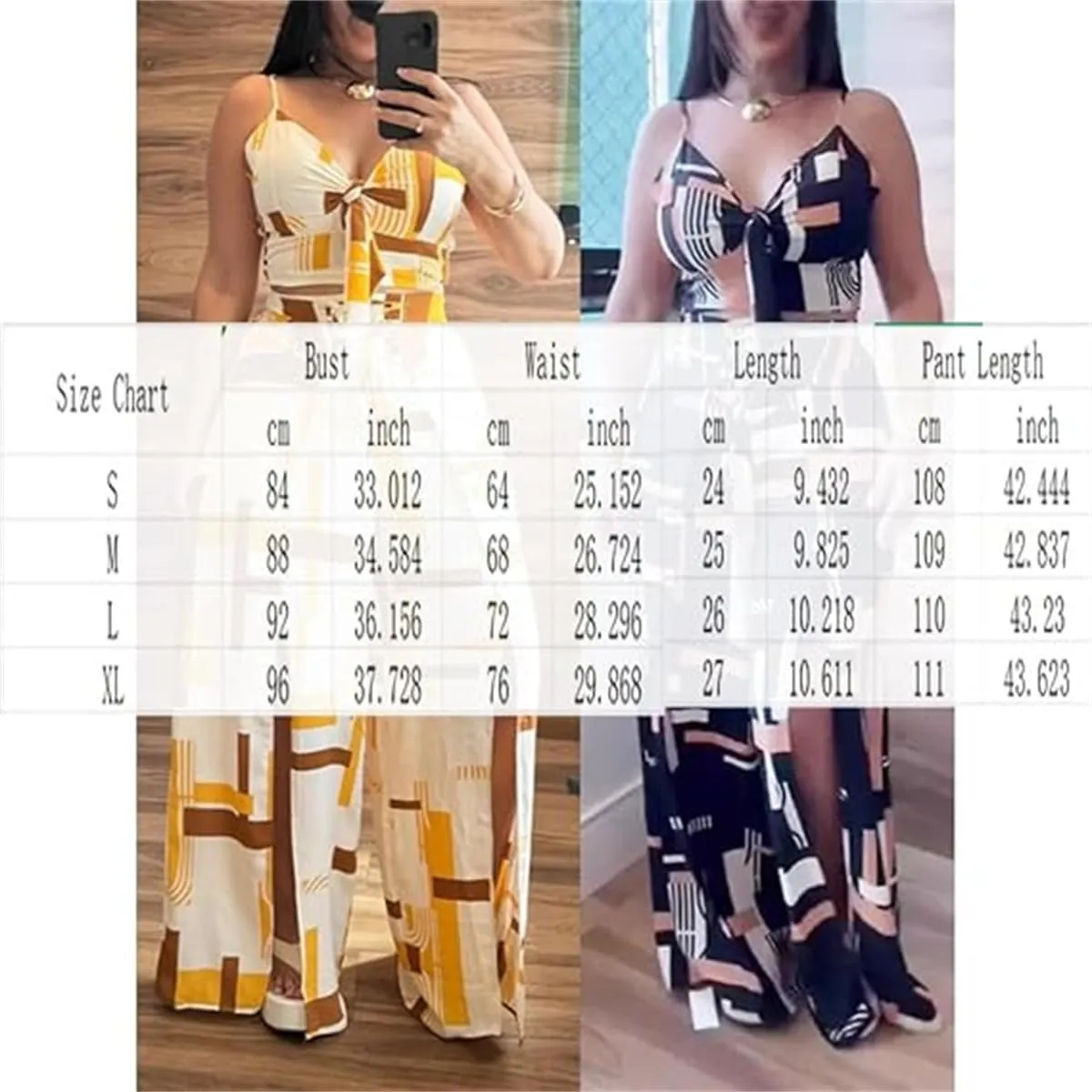 Women's V-Neck Printed Slit Casual Suit, 2025 Boho Sexy V Neck Crop Tops and High Split Floral Maxi Pants 2 Piece Sets
